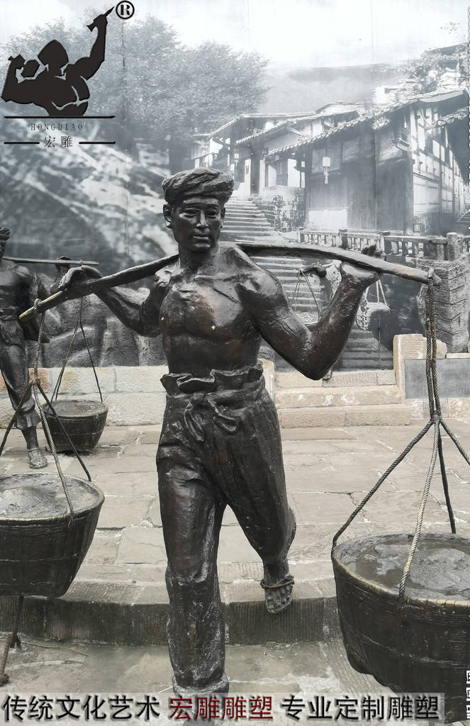 玻璃钢民俗雕塑带你领略民俗文化的风采