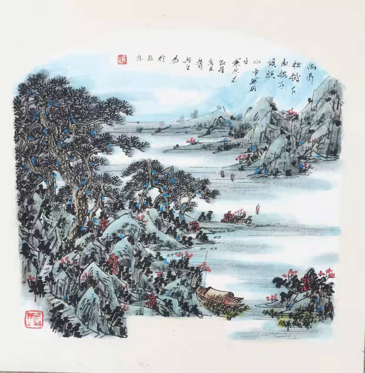 相约2022“艺术经典”名家作品系列展——冉文 作品赏析
人物简介:艺术风格:艺术履历作品赏析: