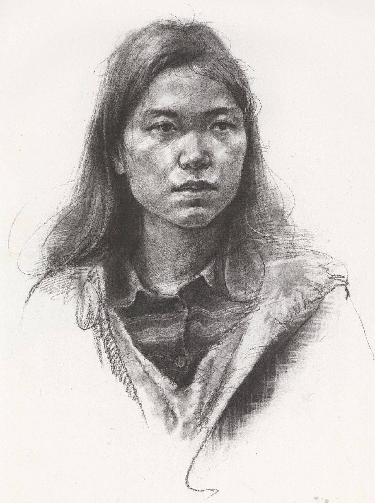 历年国美素描头像高分卷
