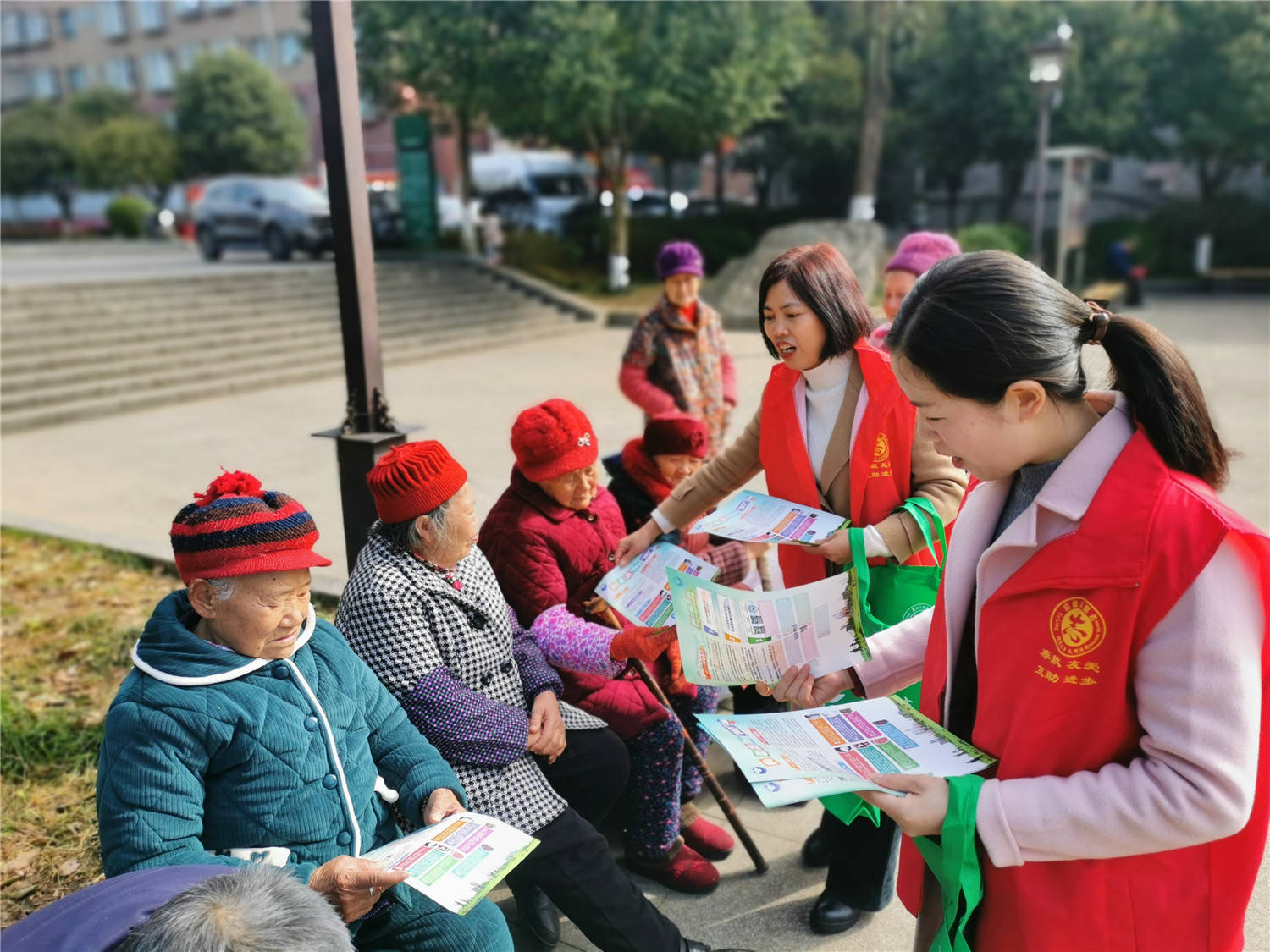 涪陵开展禁毒巾帼志愿者服务活动