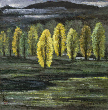 林风眠笔下的树