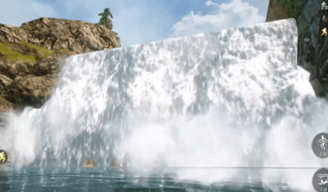 和平精英:山谷地图注意4点细节,吃鸡就像探囊取物_敌人_瀑布_物资