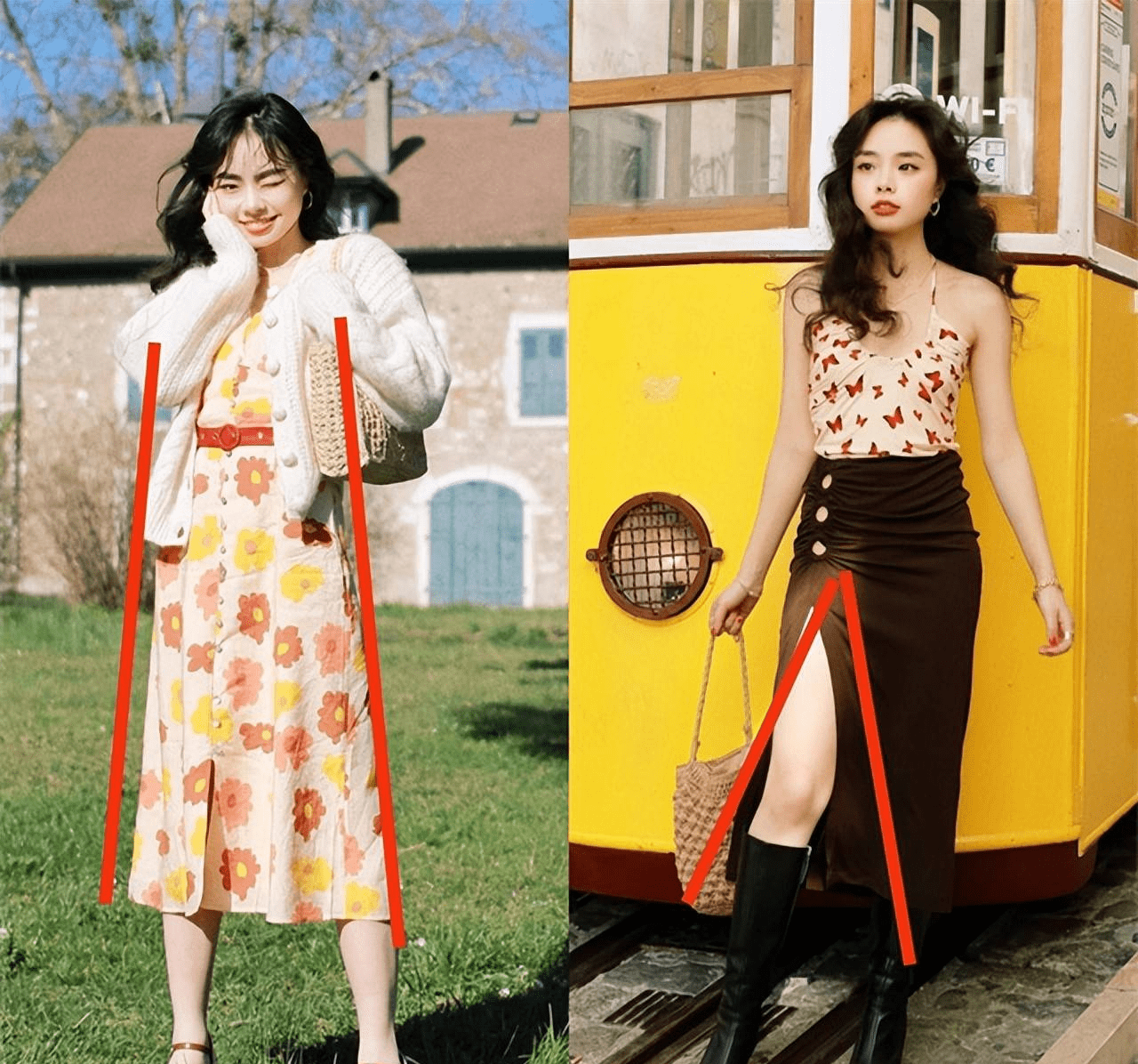 配饰 小个子显高,她有绝技!这5个穿搭秘诀,照着用,分分钟显瘦增高