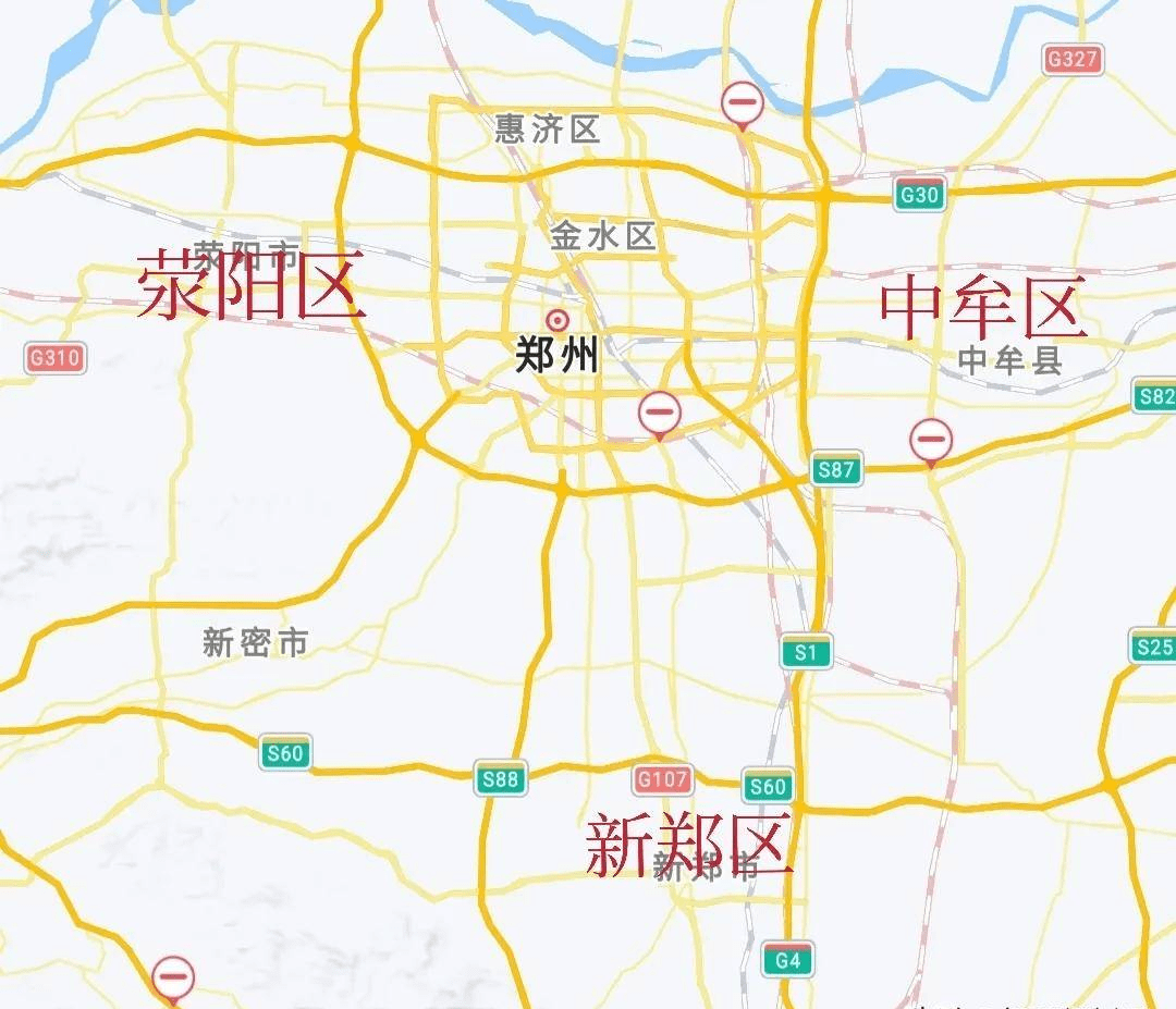 小,与市区之间还隔着荥阳市,因此可以考虑并入荥阳市成立郑州市荥阳区