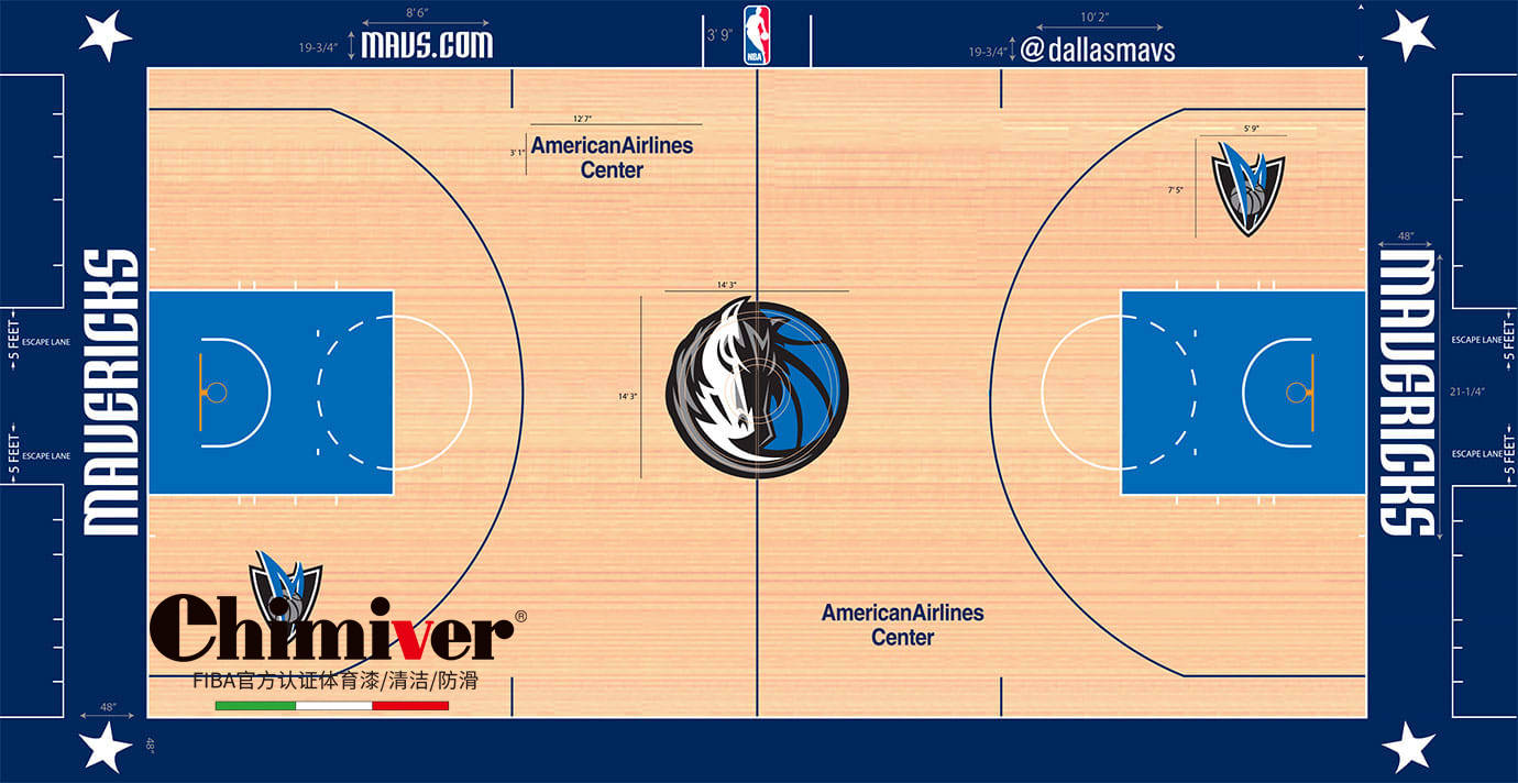魔术队1,勇士队今天就让我们来盘点30片色彩缤纷,形象各异的球场地板