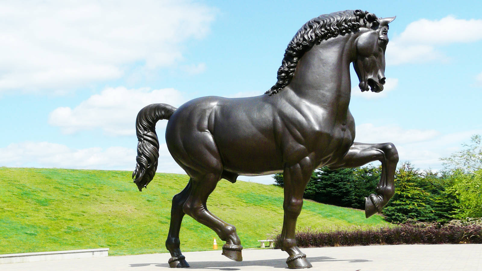 著名的马雕塑图片图片