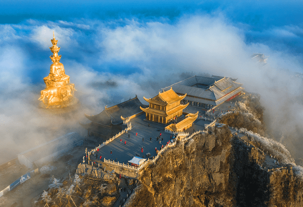中国佛教名山图片