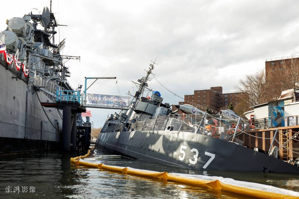 美国纽约州,美国海军二战时期的"沙利文"号驱逐舰日前在纽约州布法罗