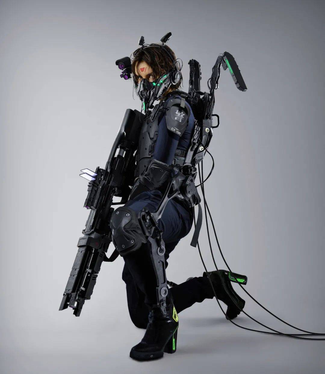 赛博朋克风作品分享这样科技感爆棚的cg概念设计让人无法抗拒