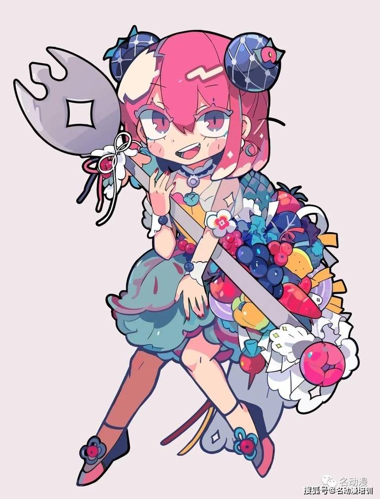 插画师寺田てら绘画作品欣赏