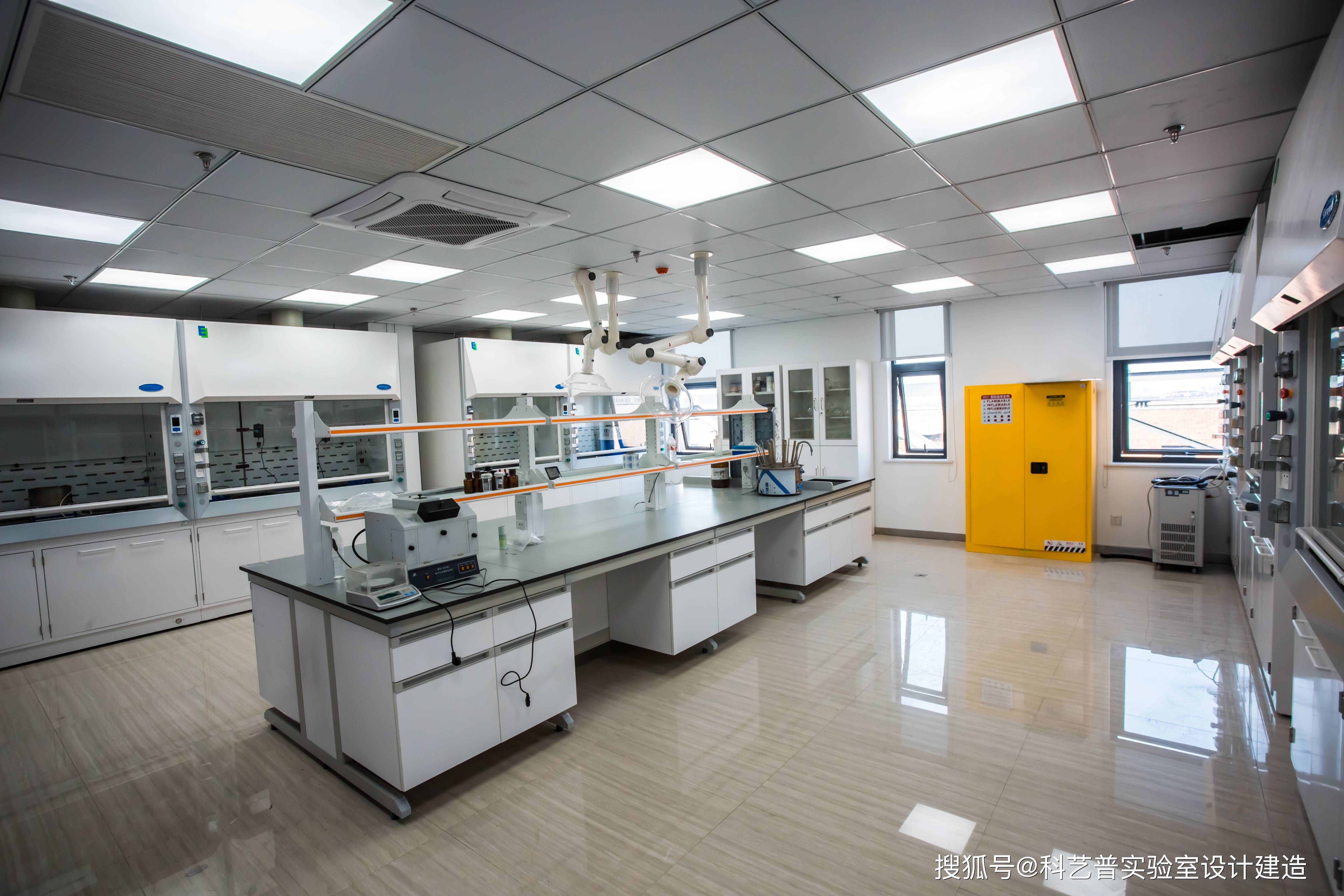 广东生物医药实验室装修设计空间配置方案