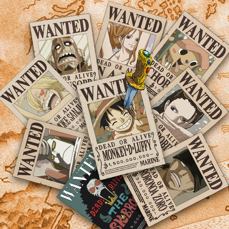 其中2个绝美3个搞怪|toi图益海贼王通缉令盘点_贝利_赏金_事件