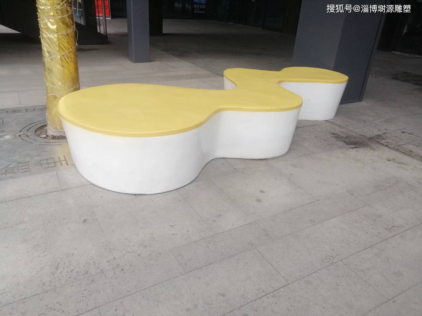 东营玻璃钢座椅我理解为雕塑属于细致的造型，简单的图案算造型东营垦利