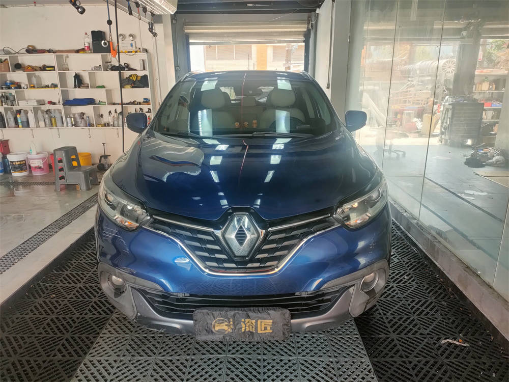 深圳汽车贴膜雷诺科雷嘉贴膜改色金属紫