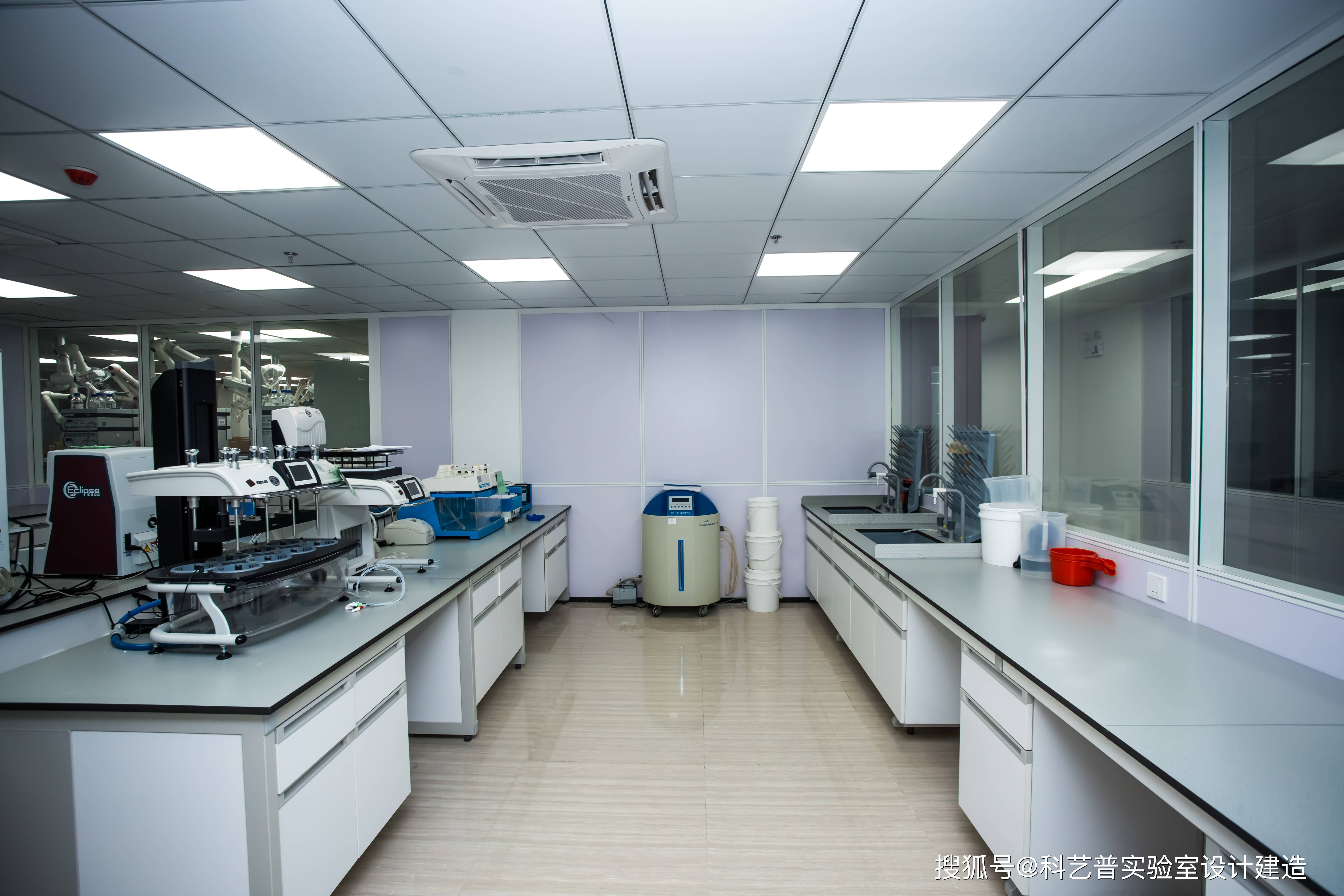陕西某药厂实验室设计装修工程总包案例