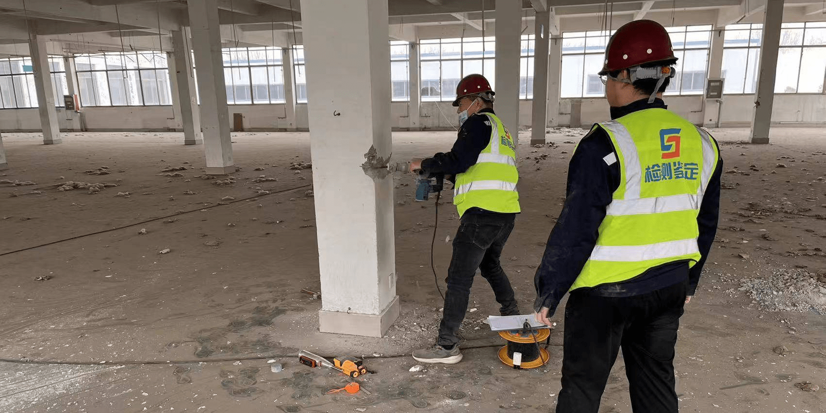 在房屋检测中对钻芯法检测混凝土抗压强度的初步认识