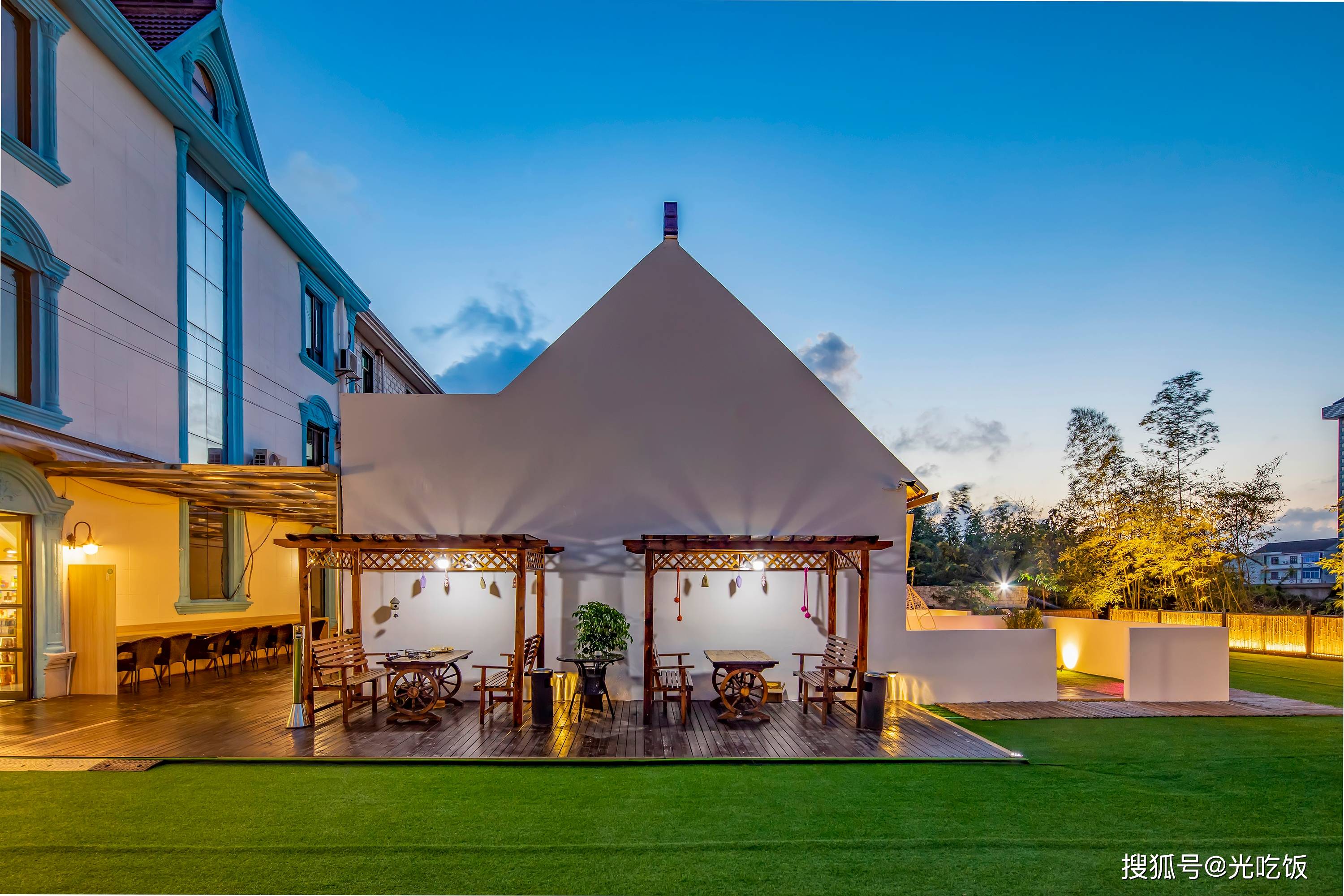 上海周浦花海民宿摄影丨花笙民宿建筑空间拍摄