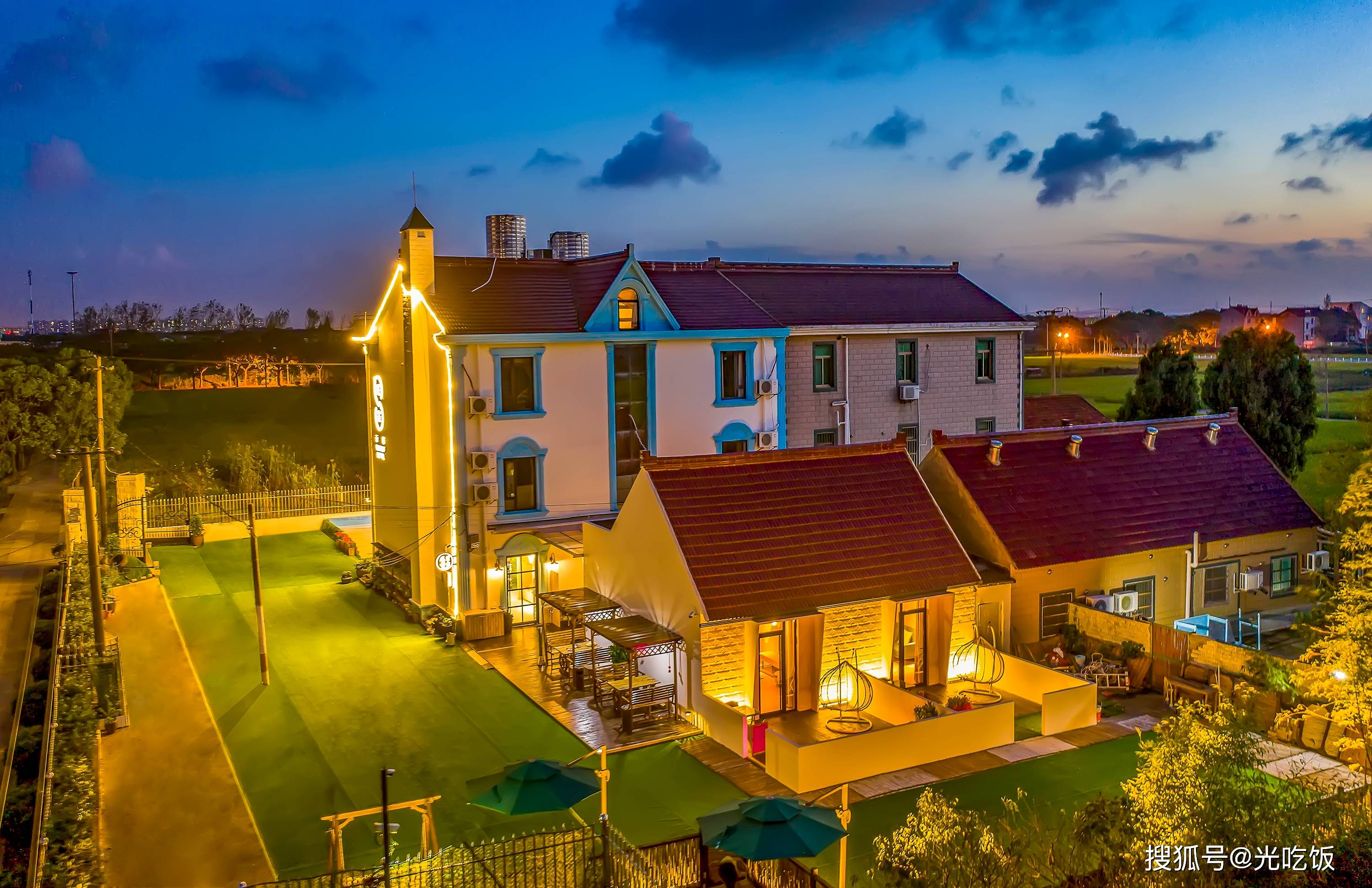 上海周浦花海民宿摄影丨花笙民宿建筑空间拍摄