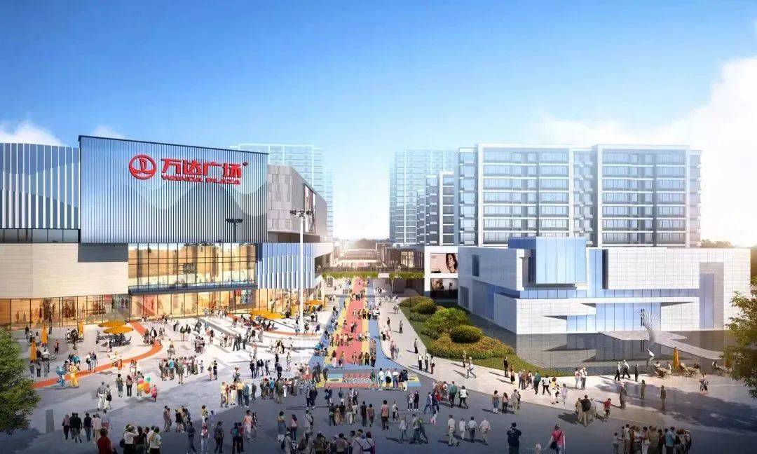 以蓝谷之都为主题即墨万达广场营造的网红科幻场景让人眼前一亮