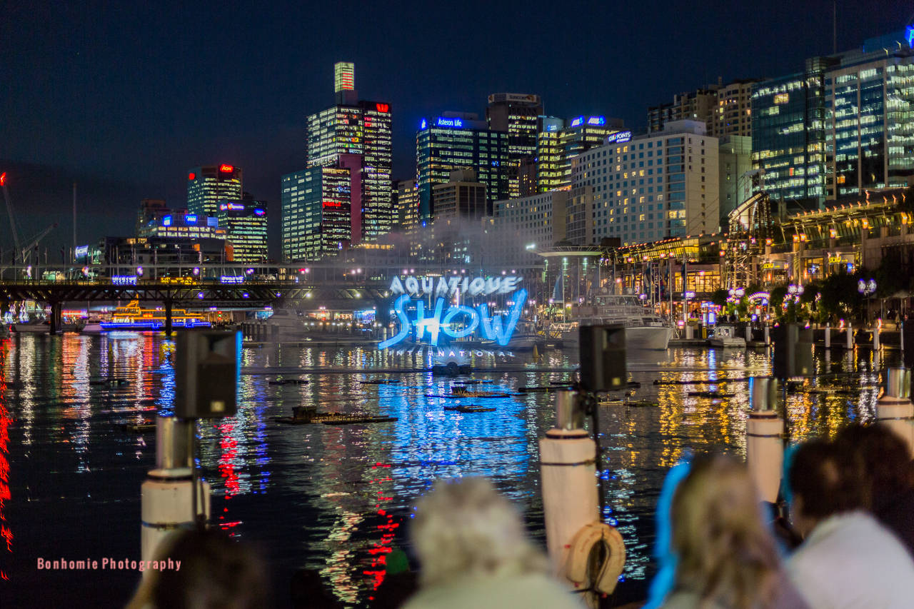 带上相机赴悉尼灯光盛宴——法国国际水秀