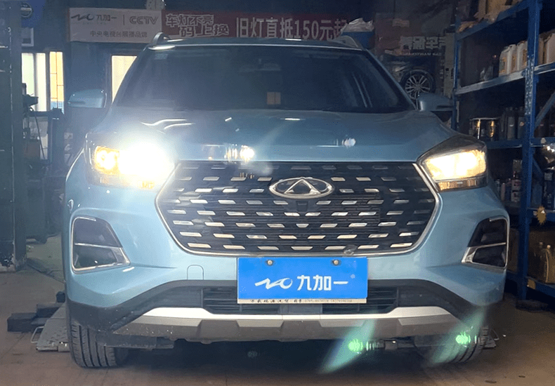 【改装案例】瑞虎5x大变眼,携九加一车灯换发新颜 |附改装详解