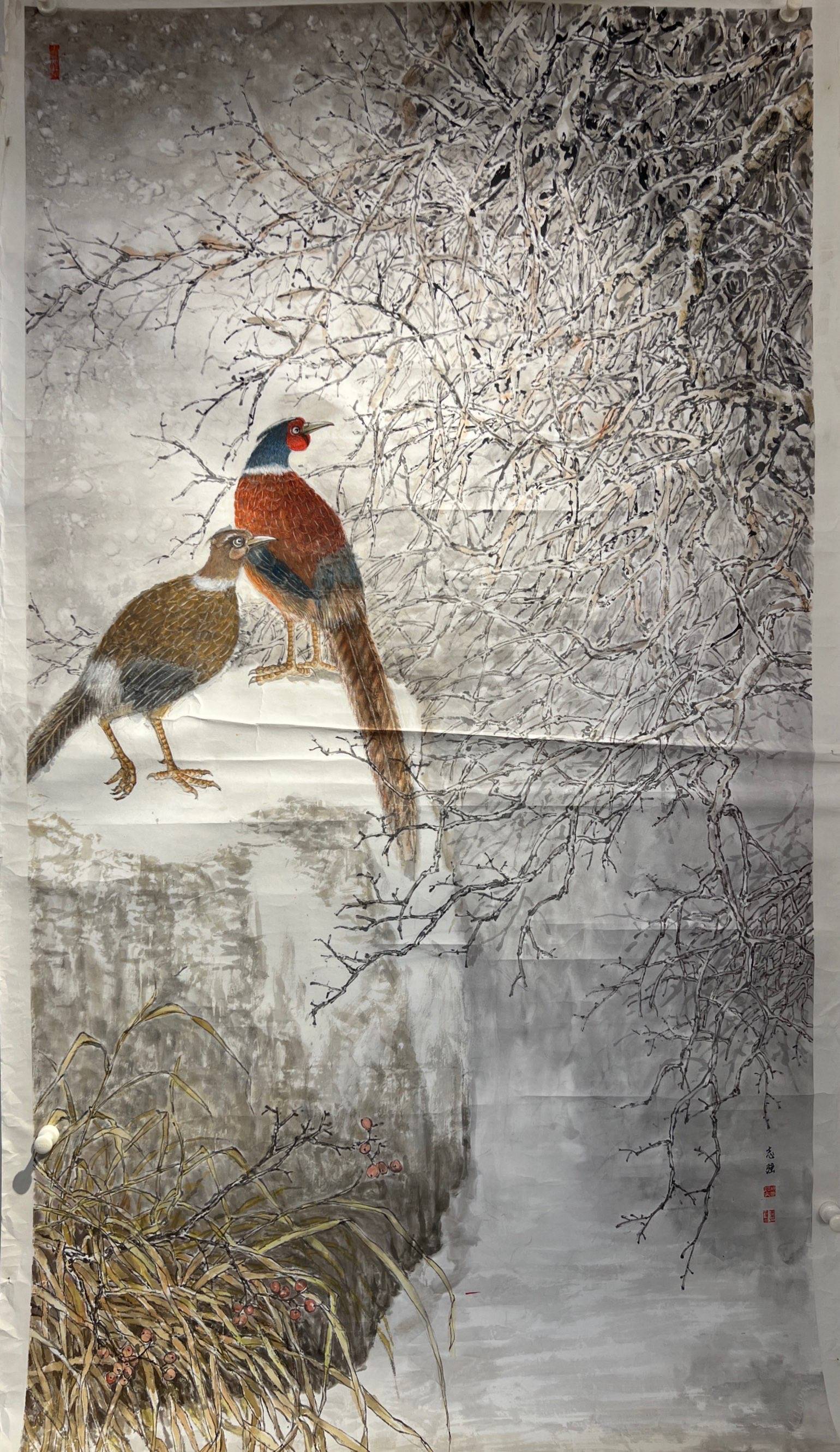 访著名书画名家王志强