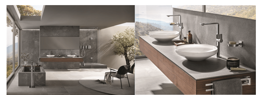 浴见反重力德国高仪spa艾瑞欧纤薄盆开启悬浮台盆新境界