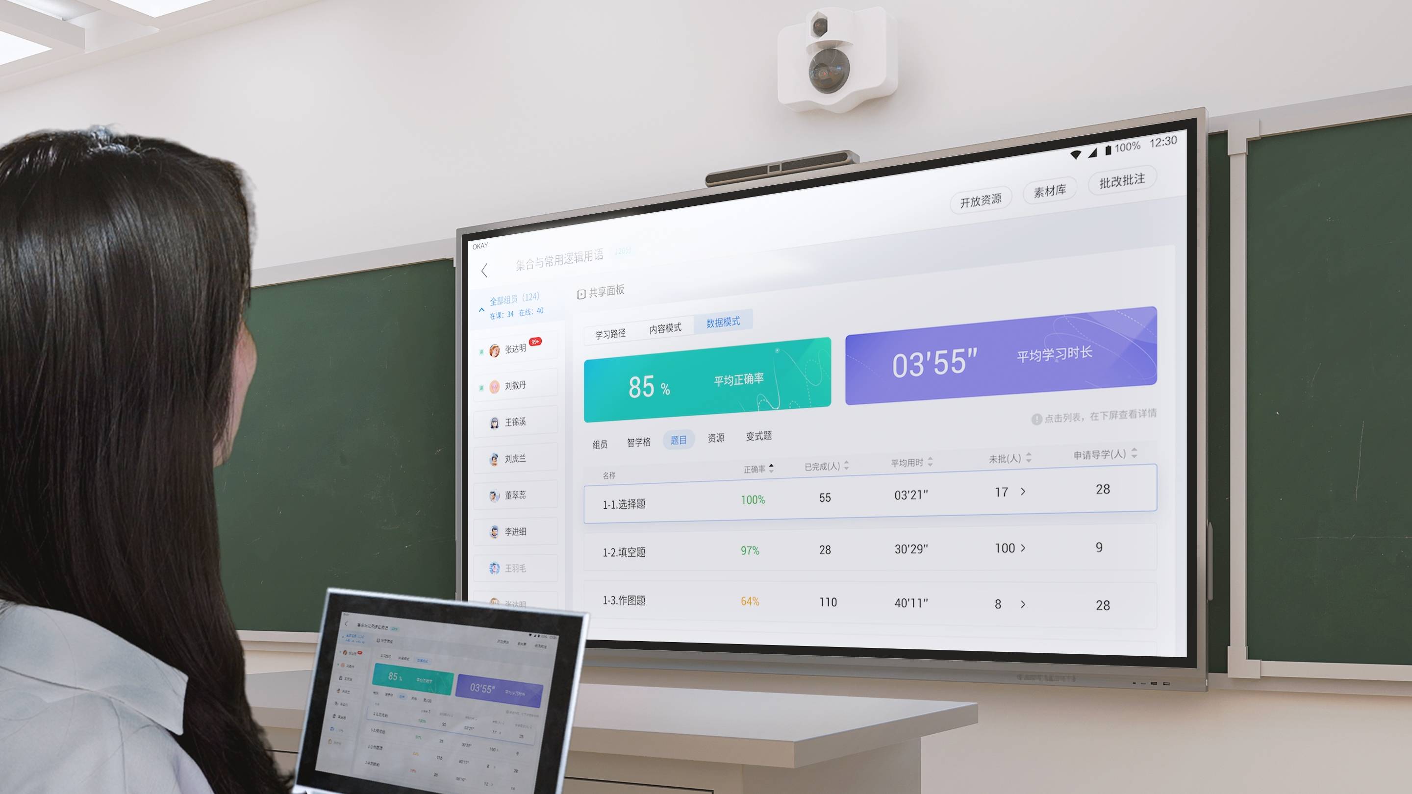 黑板是一个教室内知识展示的重要工具,随着知识量的增大,对知识传播