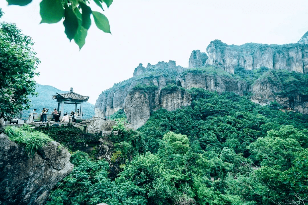 雁荡山美景美句图片