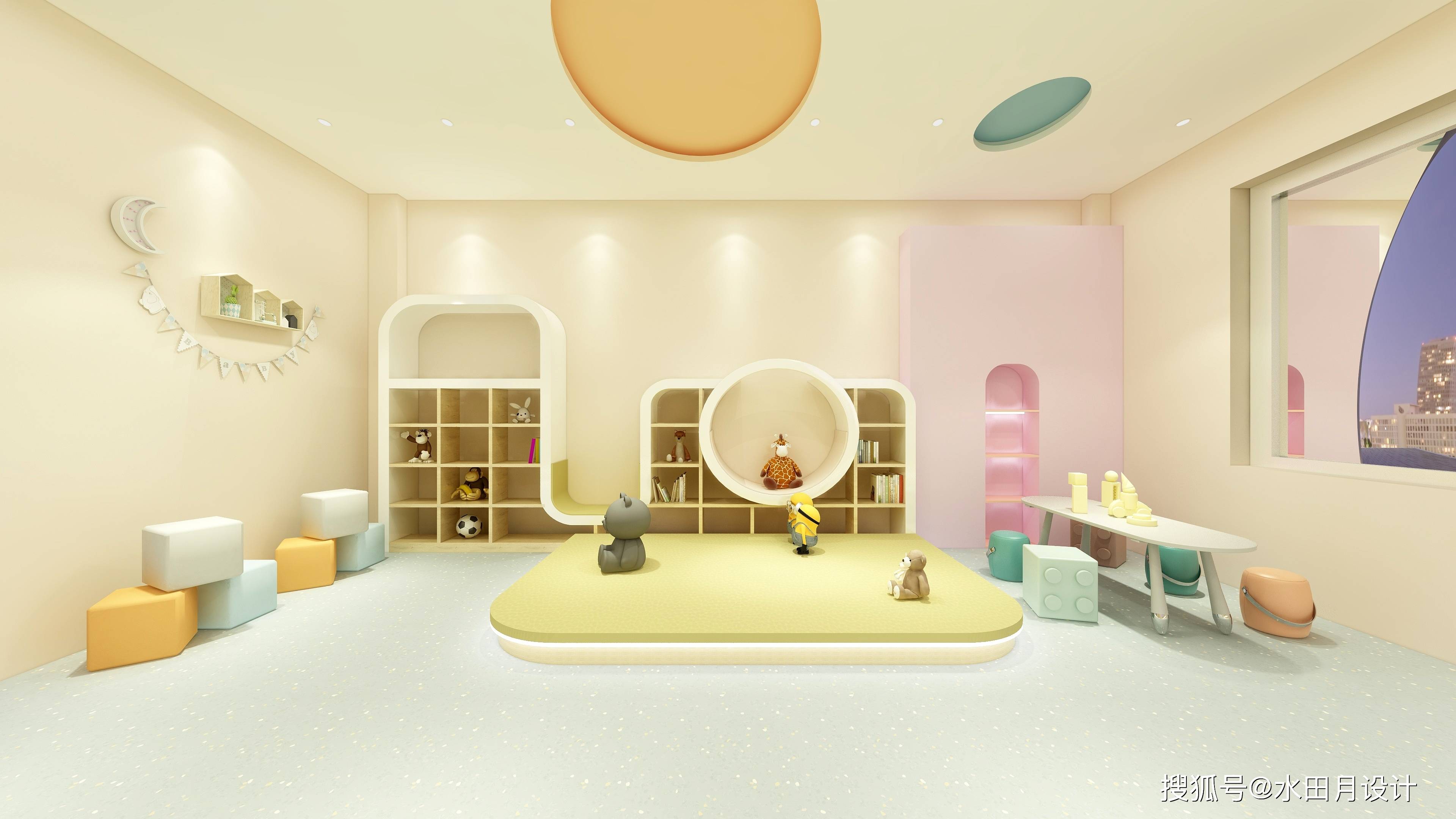 教育机构内的儿童休闲区该如何设计?_购物_中心_教室