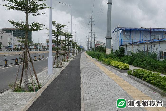金鸿公路澄海城区段完成提升改造_道路_施工_工程