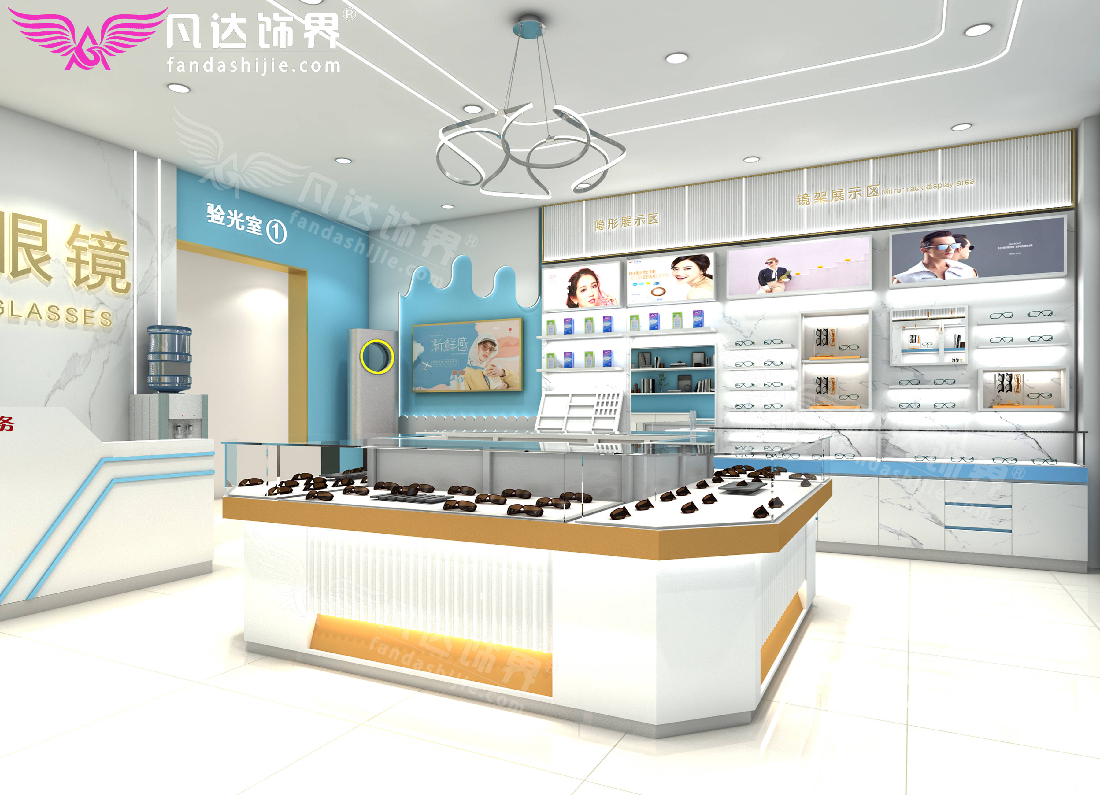 眼镜店装修设计原理总结_变化_店铺_顾客