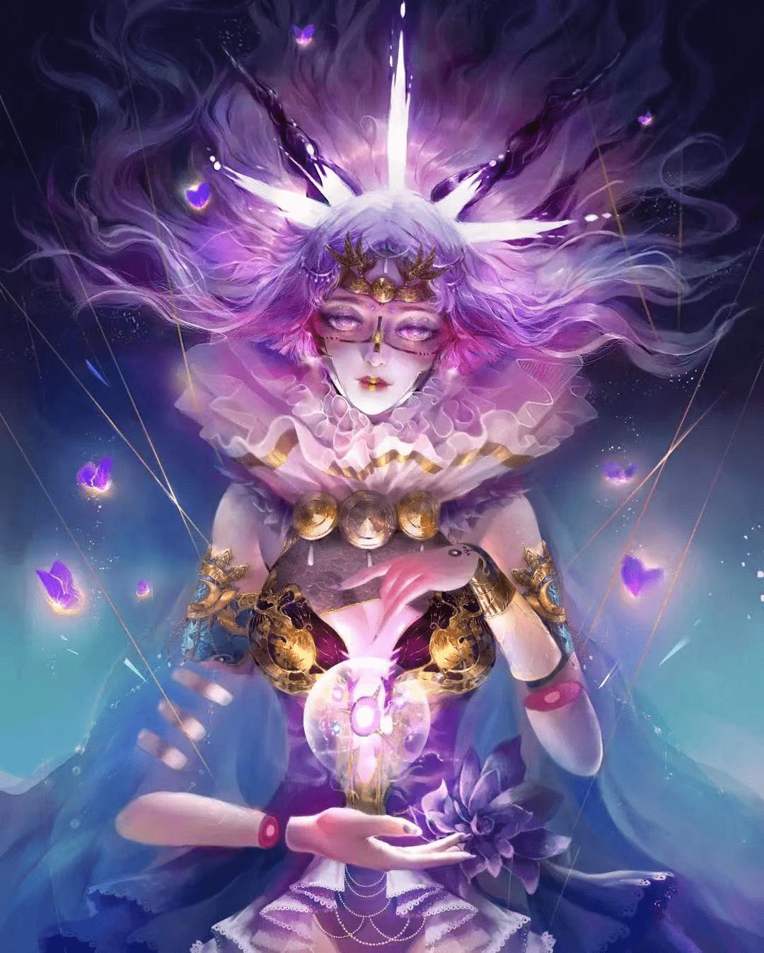 ggac银河画廊藏品:《月之诗女神》(内测1元购)ggac银河画廊藏品