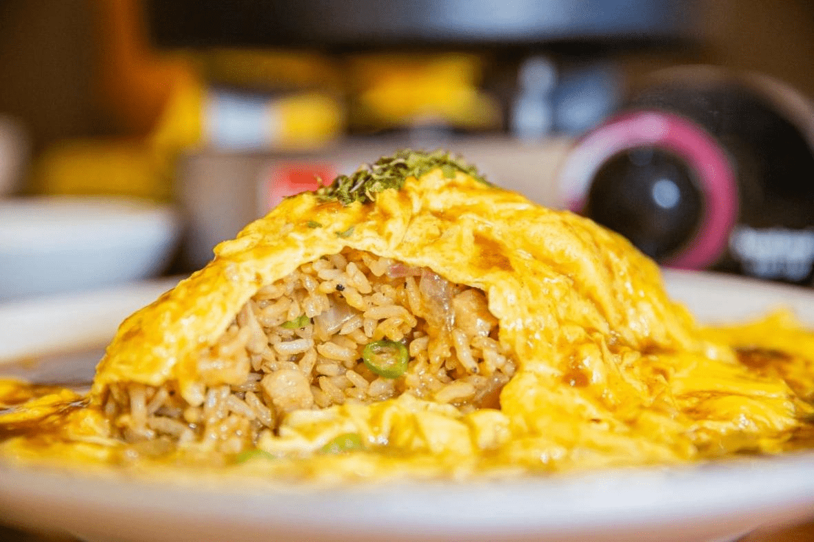 日式流心蛋包饭