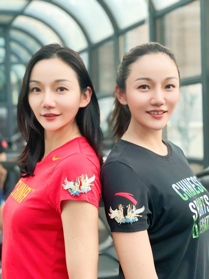 花样游泳世界冠军蒋文文蒋婷婷《花游双子星》徽章_文婷_中国_金牌