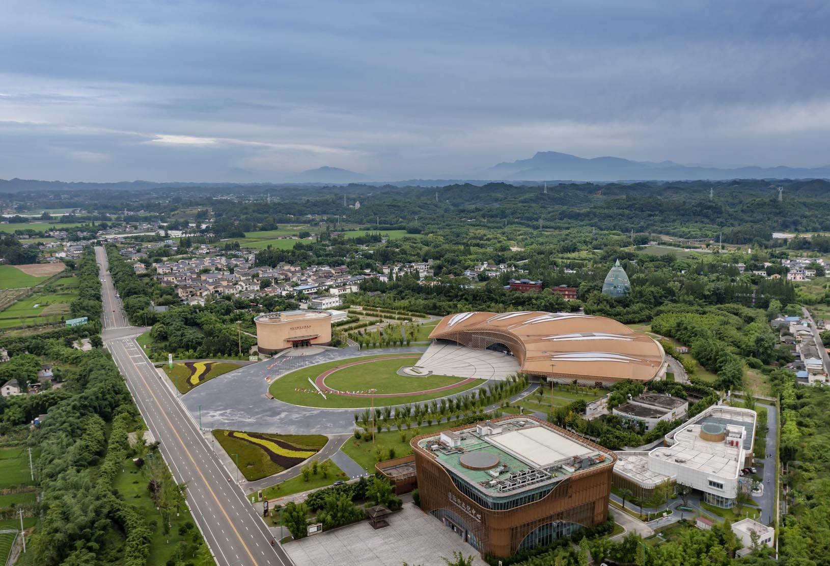 四川青神璀璨夺目的国际竹艺城