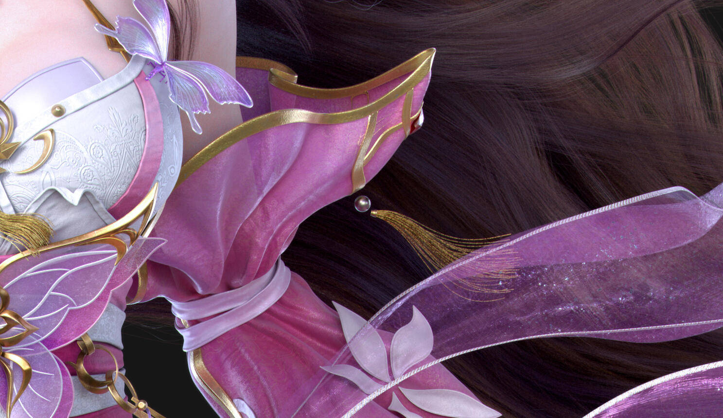 斗破苍穹女主角萧薰儿的3d建模分享是你心中的样子吗