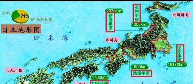 日本全国面积只有一个云南的大小 那它的平原面积有多大 地方 关东 城市