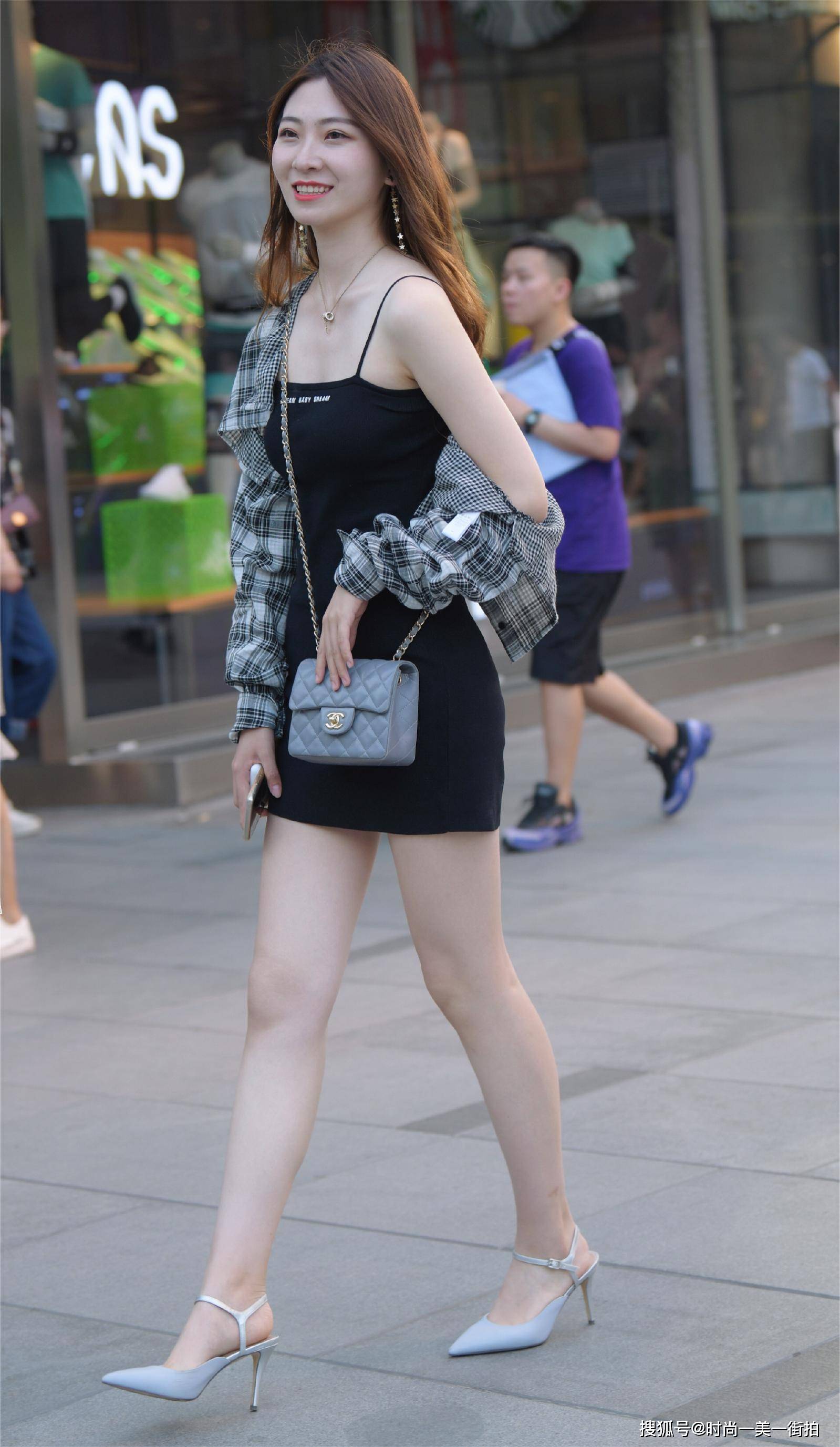 王炸穿搭衬衫吊带连衣裙