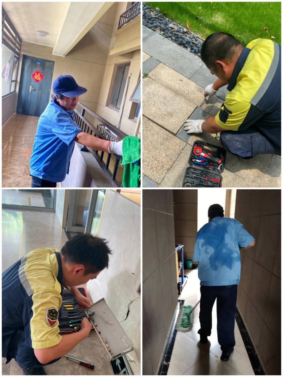 万科物业 ▏高温下的坚守:向一线物业人致敬_服务_业主_天气