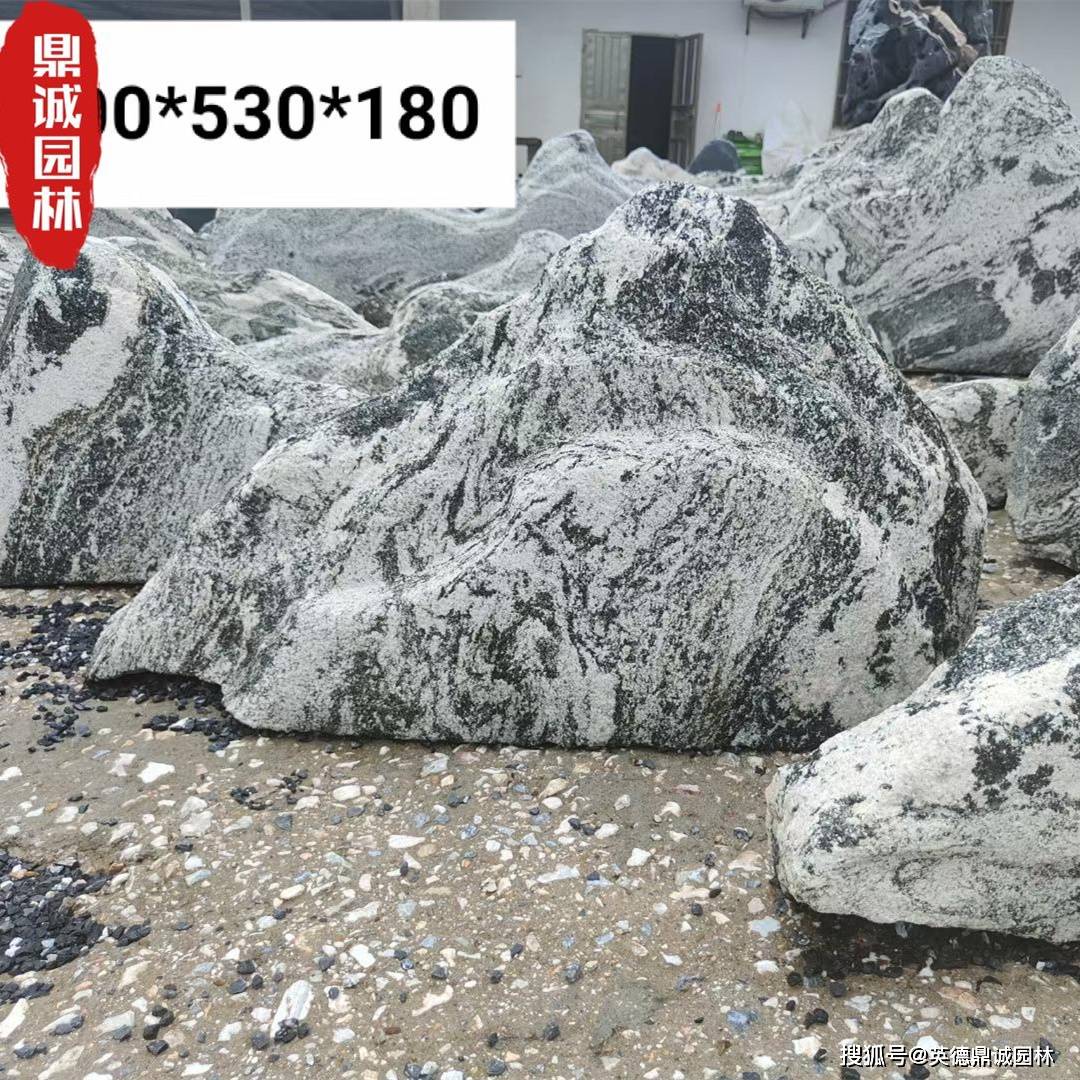 雪浪石打造一款艺术性添景石材,庭院氛围感增强_景色_纹路_要求