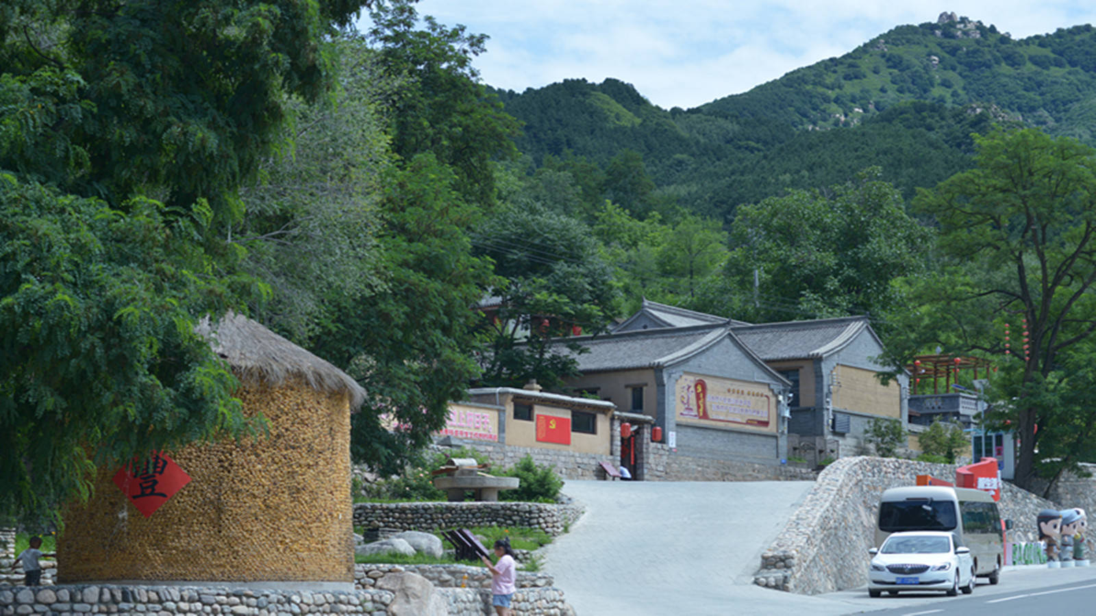 阜平骆驼湾景区图片图片