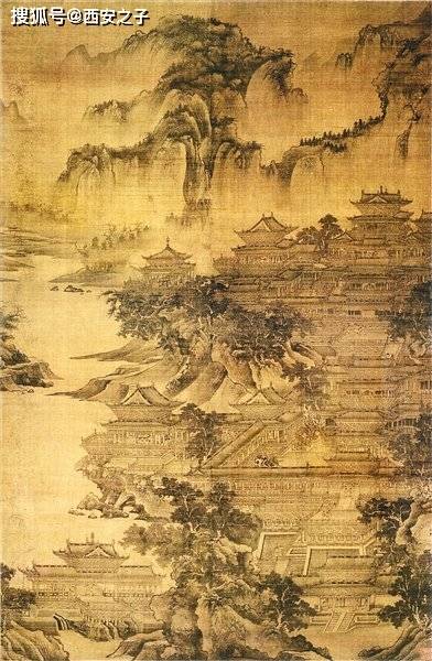 古画里的“骊山避暑”