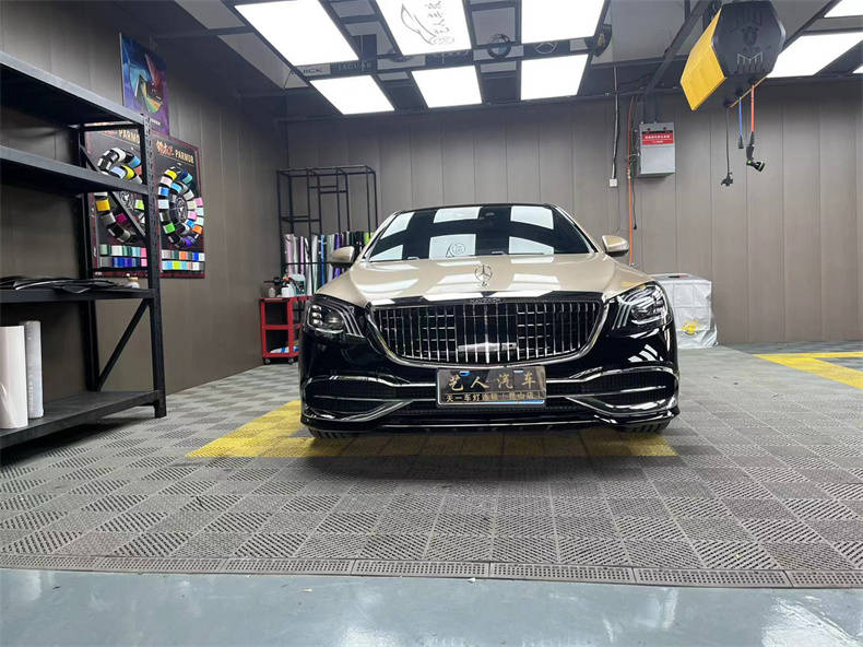 奔驰老款s w221改装w222迈巴赫外观到底有多帅_搜狐汽车_搜狐网
