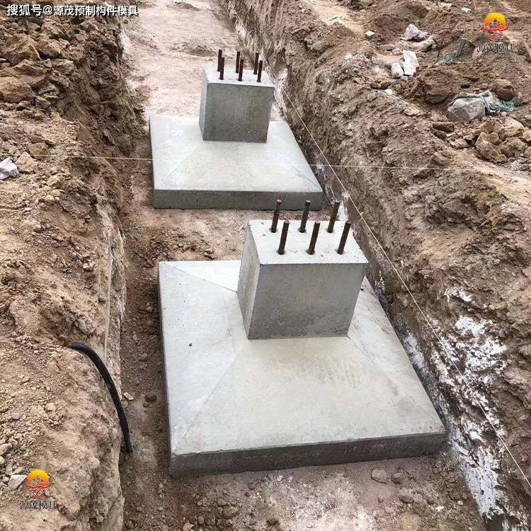 水泥钢构基础墩模具的生产介绍_混凝土_加工_样式