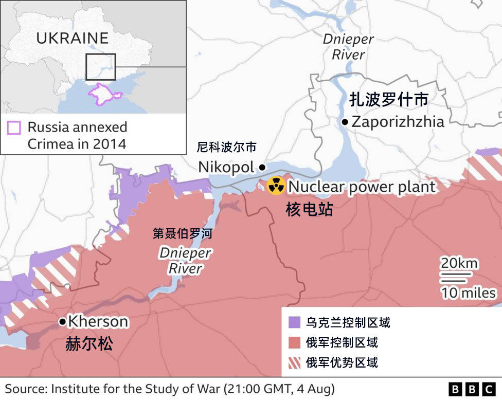 乌克兰扎波罗热核电站遭炮击国际原子能机构造成真实的核灾难风险