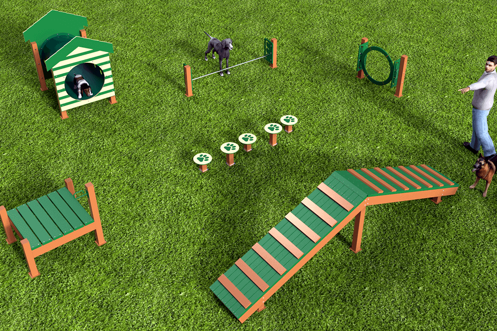 高端小区如何搭建私有宠物活动乐园?景区宠物拓展设备如何选配?