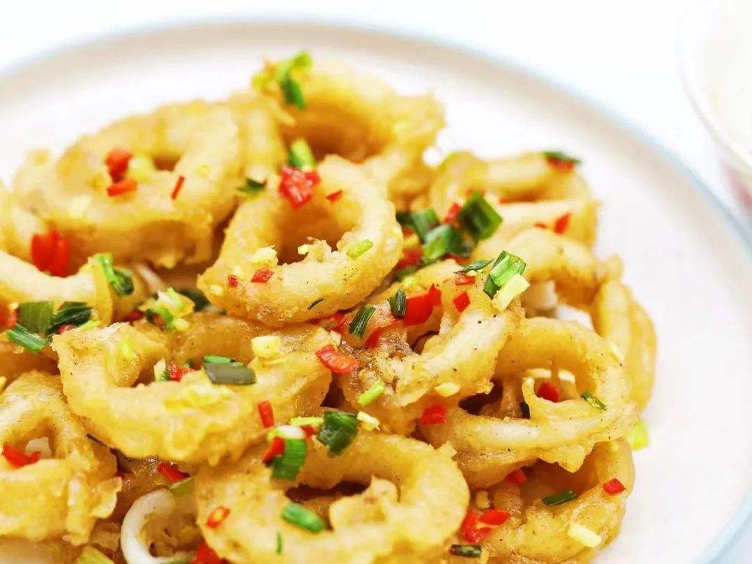 【威海运都】☆鲜推荐 | 椒盐与鱿鱼的邂逅_辣椒_食物_做法