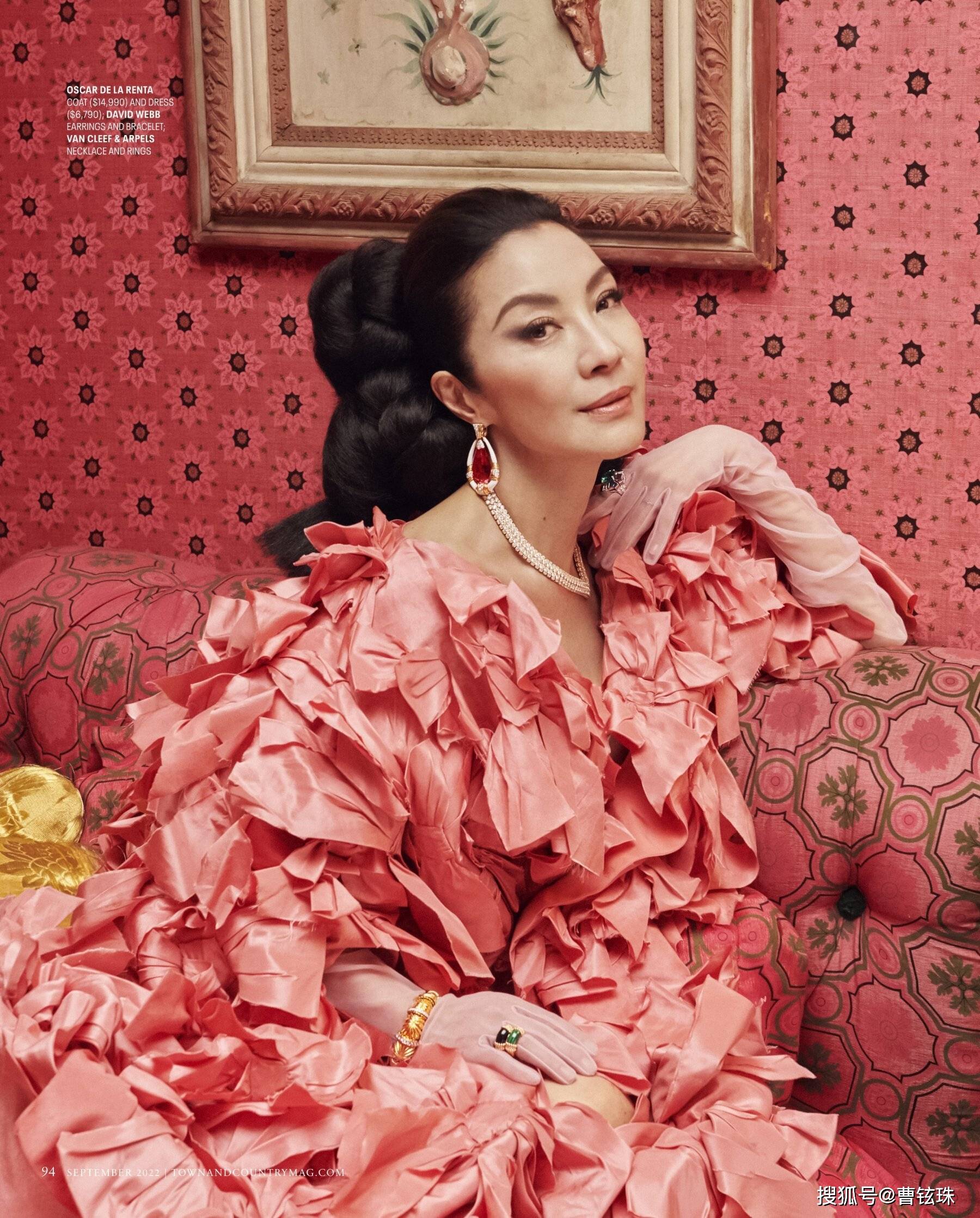 马来西亚影星杨紫琼邦女郎形象访谈摄影