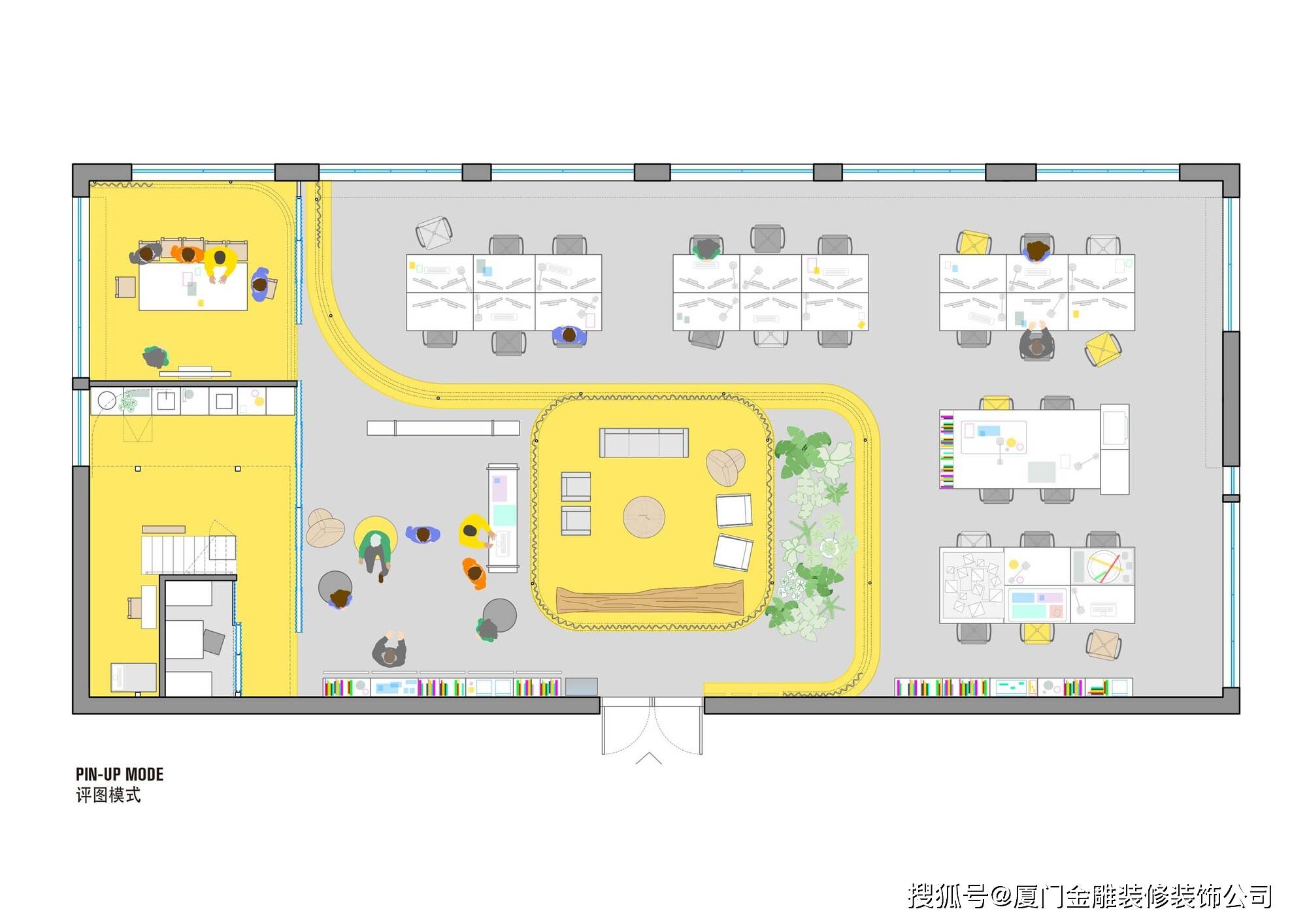 超越工作有弹性的厦门办公室装修创新空间-搜狐大视野-搜狐新闻